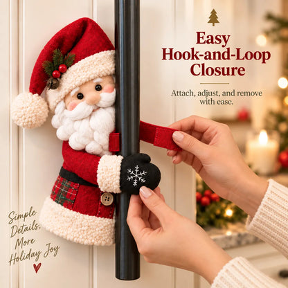 ☃️🎅Christmas Santa & Snowman Handle Huggers – Set of 2