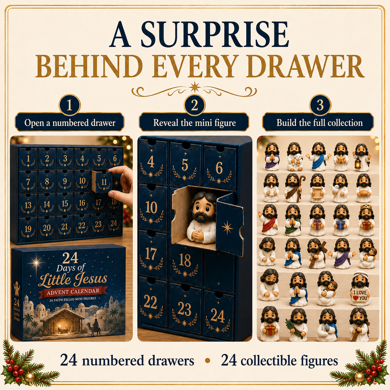 Three steps for using the Advent Calendar