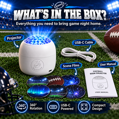 Football Stadium Room Projector – Turn Any Room Into Game Night