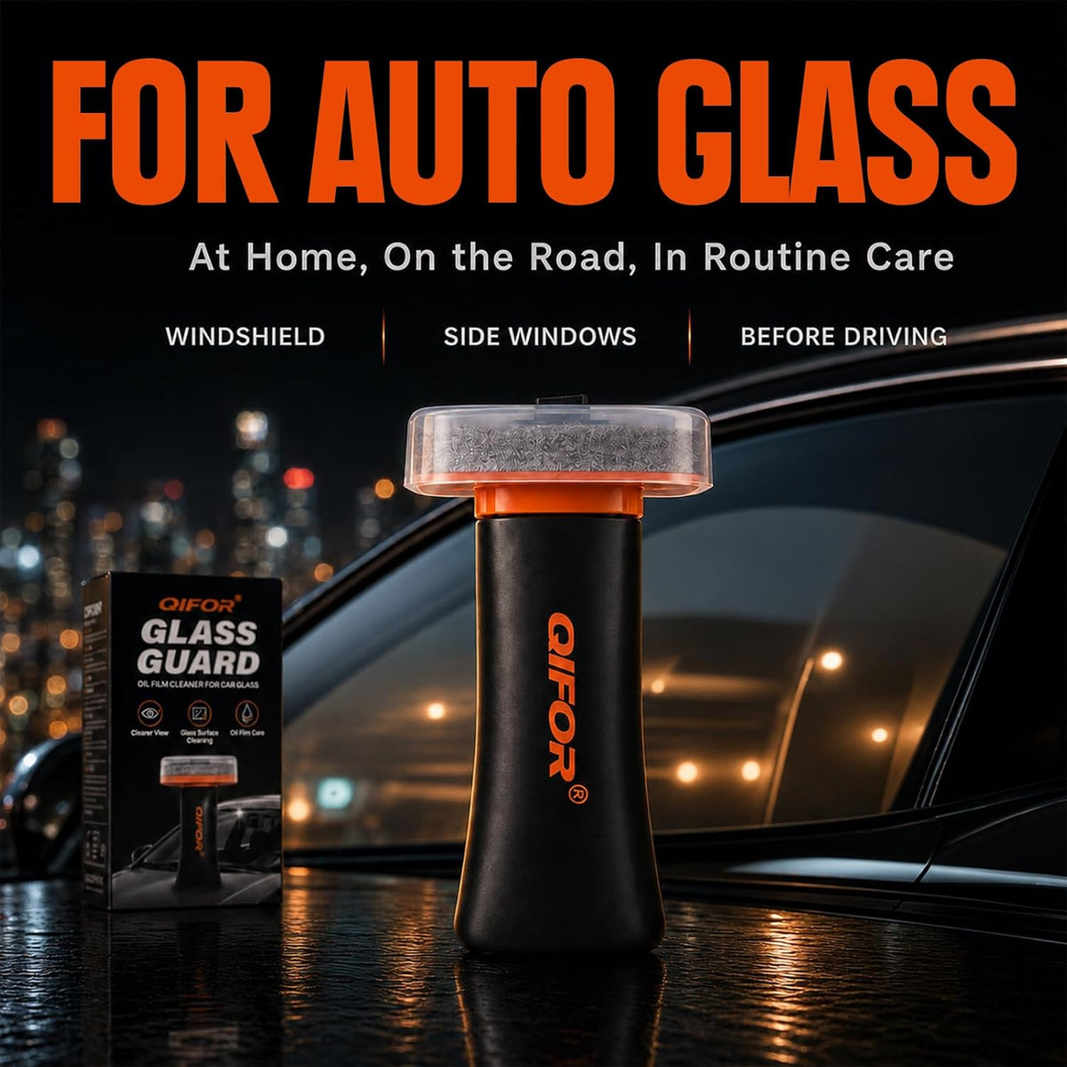 ClearView™ Car Glass Oil Film Remover – Clearer Vision in Minutes