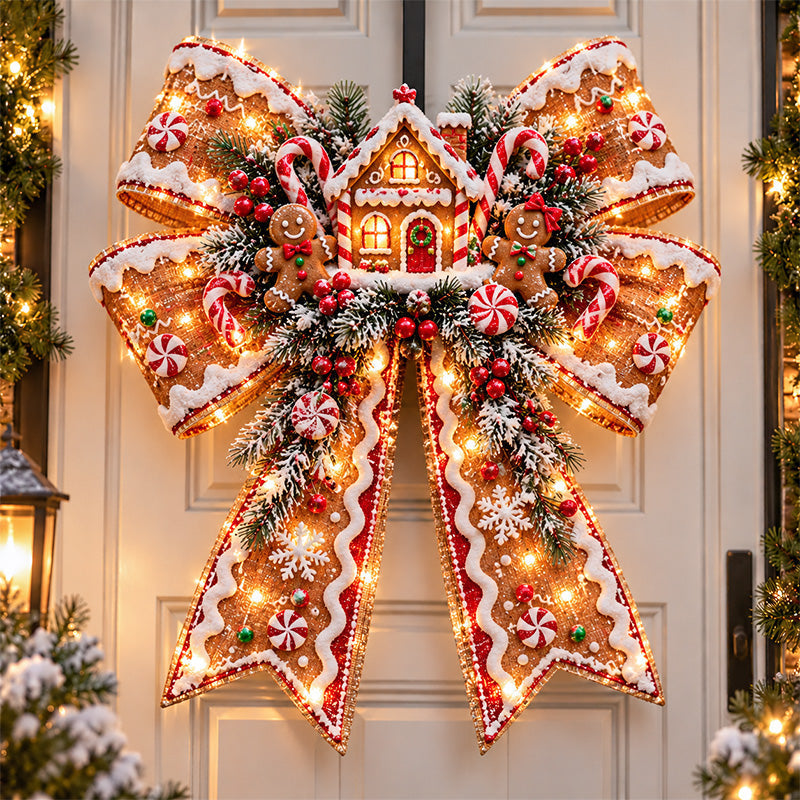 🎀 Giant Christmas Glow Bows | 6 Magical Light-Up Holiday Styles