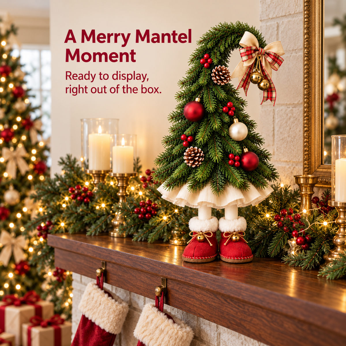 🎅Ditch the Boring Gifts! This Storybook Elf Tree Will Steal Her Heart 👢