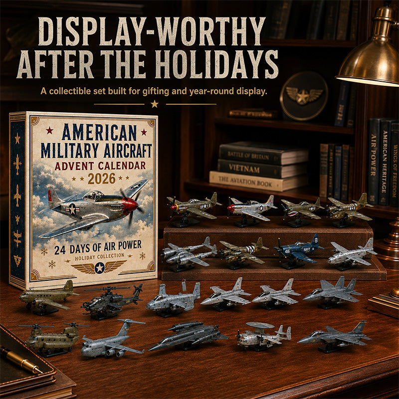 ✈️🇺🇸 American Military Aircraft Advent Calendar 2026 🎁– 24 Days of Air Power