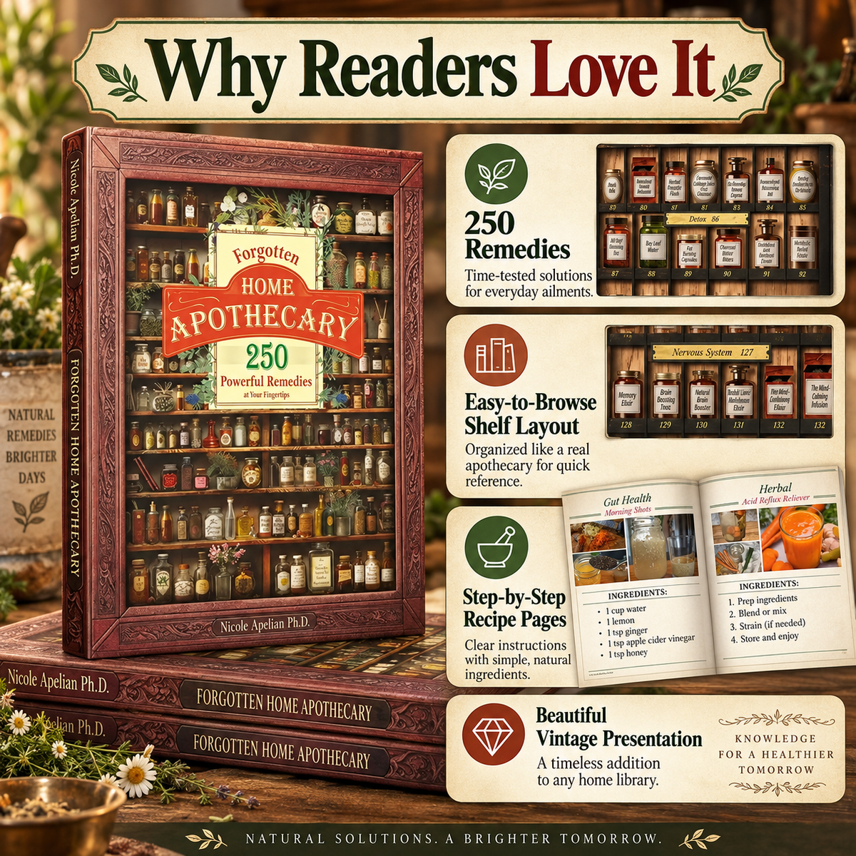 Forgotten Home Apothecary – 250 Powerful Remedies at Your Fingertips