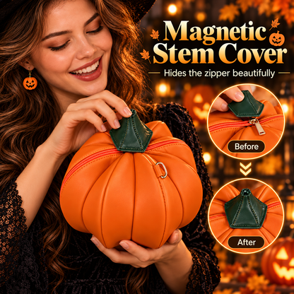 🎁 Pumpkin Crossbody Purse – Cute Halloween & Fall Handbag