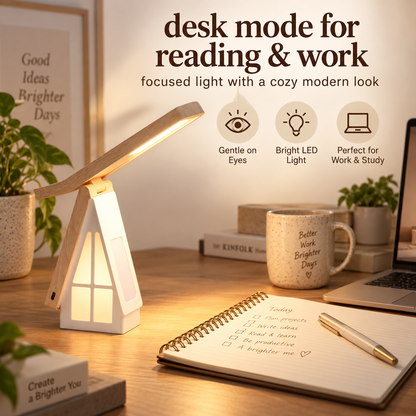 CozyGlow 2-in-1 Portable Lantern & Desk Lamp