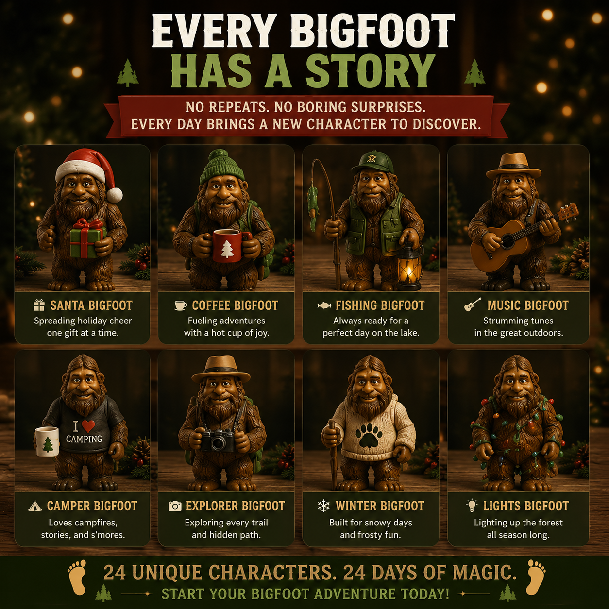 🦶24 Days Of Bigfoot Magic 🎄 A Christmas Countdown Filled With Legendary Surprises
