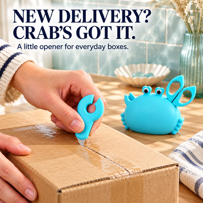 🦀 Handy Crab – 3-in-1 Kitchen Tool Set & Cute Fridge Magnet