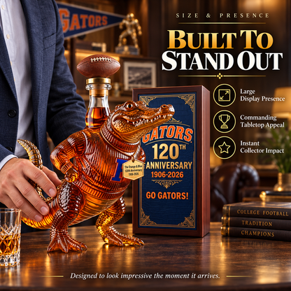 🐊 Gators 120th Anniversary Whiskey Bottle