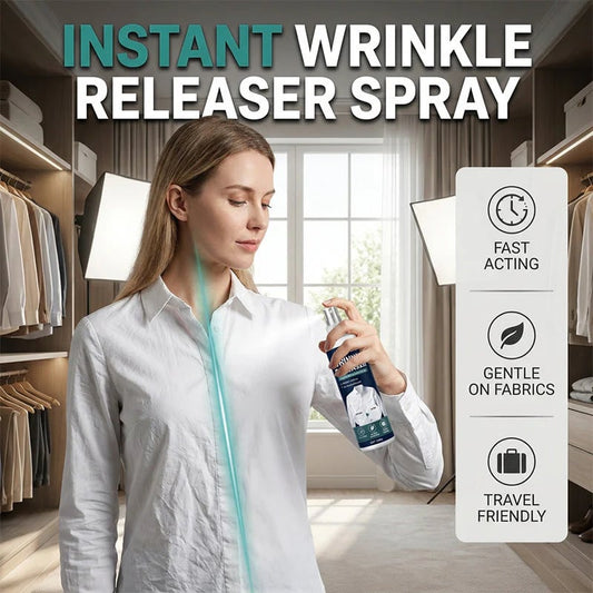 ✨Last Day 49 % OFF👔 Instant wrinkle release – no iron, travel-ready, static-free & fresh.