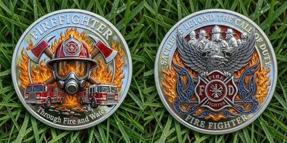 ⚡️Last Day 49% OFF - Firefighter Honor Tribute Commemorative Coin 🚒🔥🪙