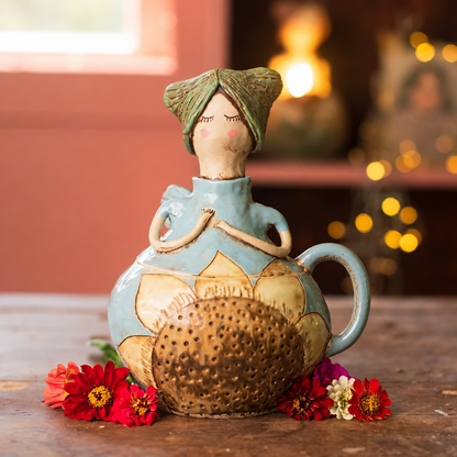 💖 Handmade Fairies Storage Jar/Mug 🎁