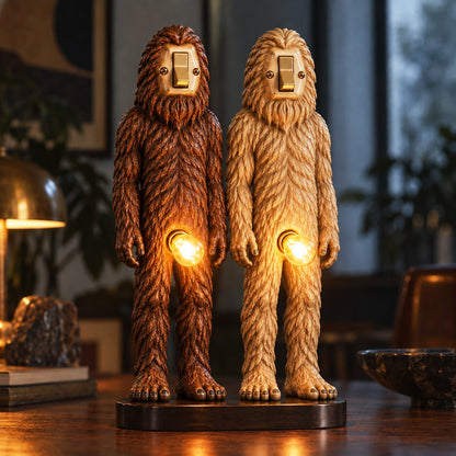 👀Retro Companions Oddity Lamp – Weirdly Charming Light💡