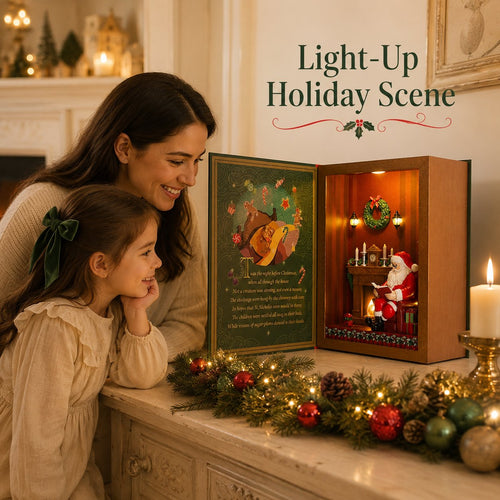🎅 Musical Christmas Scene Book ✨