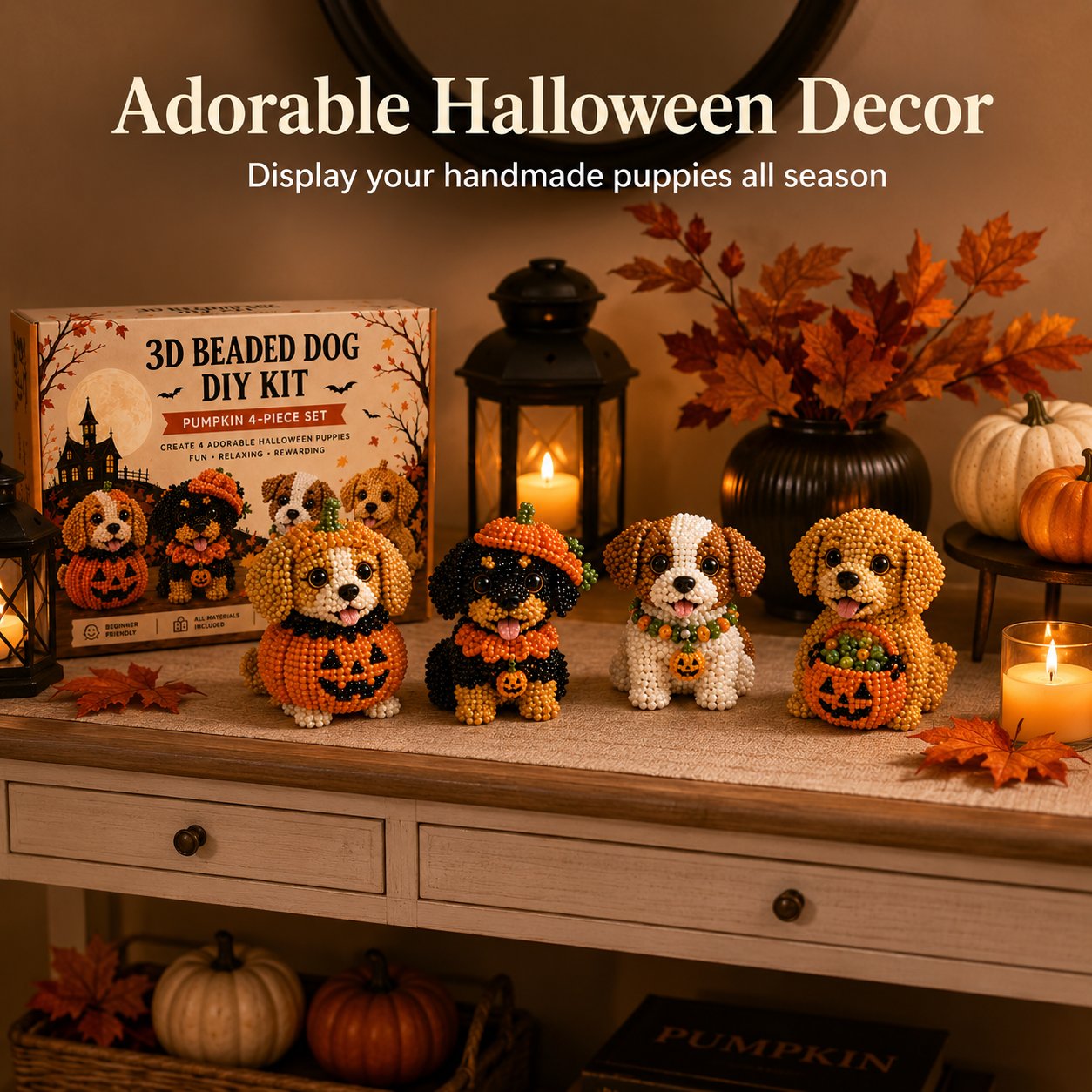 🎁🐶🎃🐶3D Halloween Dog DIY Art Set🎄Buy 2 | FREE Shipping