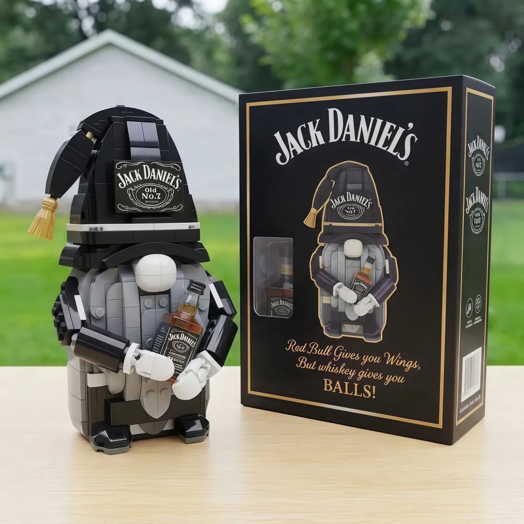 Whiskey Gnome Building Brick Set