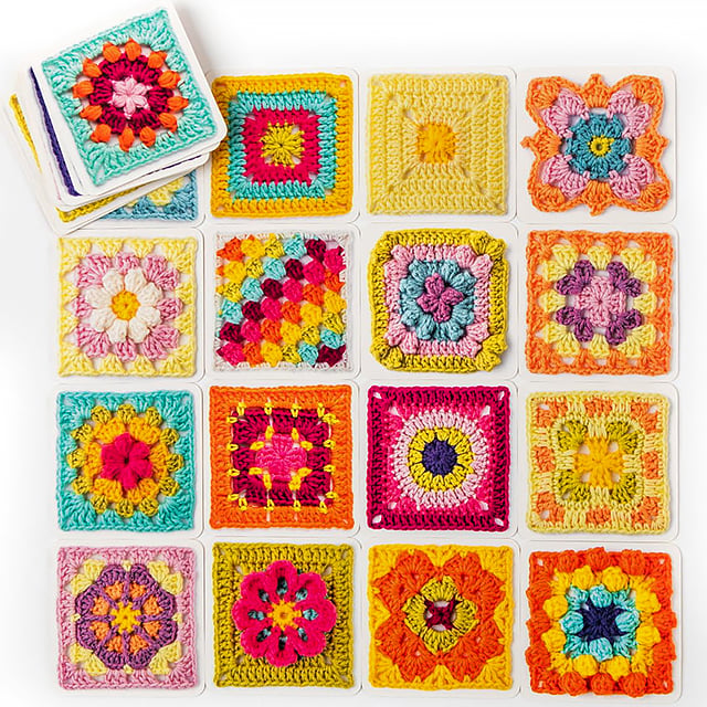 🧶✨ 50-Design Crochet Inspiration Card Set – Portable Stitch, Pattern & Color Guide