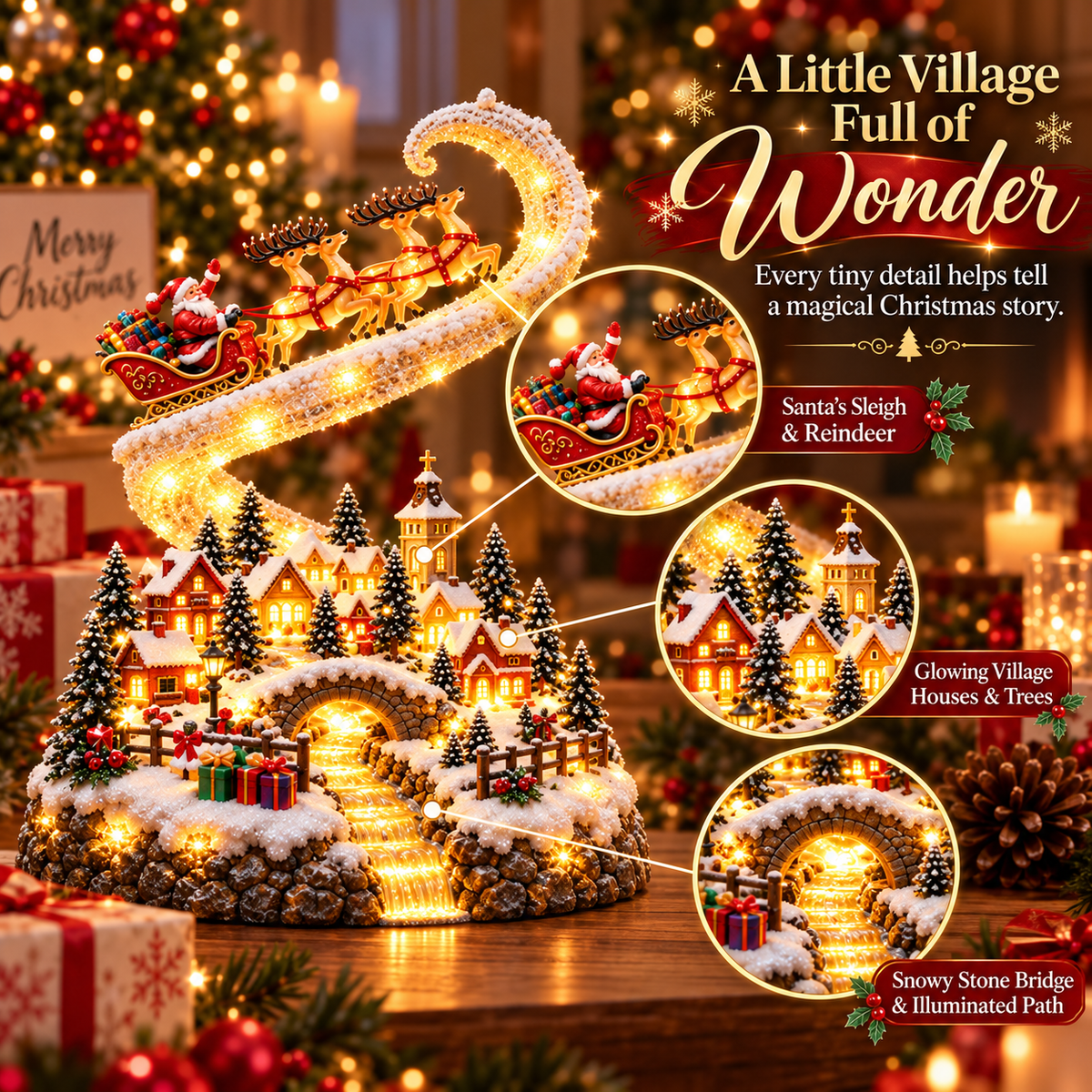 🎄 Enchanted Christmas Glow Collection | Magical Holiday Décor ✨