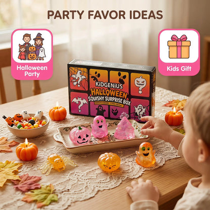 Halloween 8-Pack Glitter Squishy Surprise Box