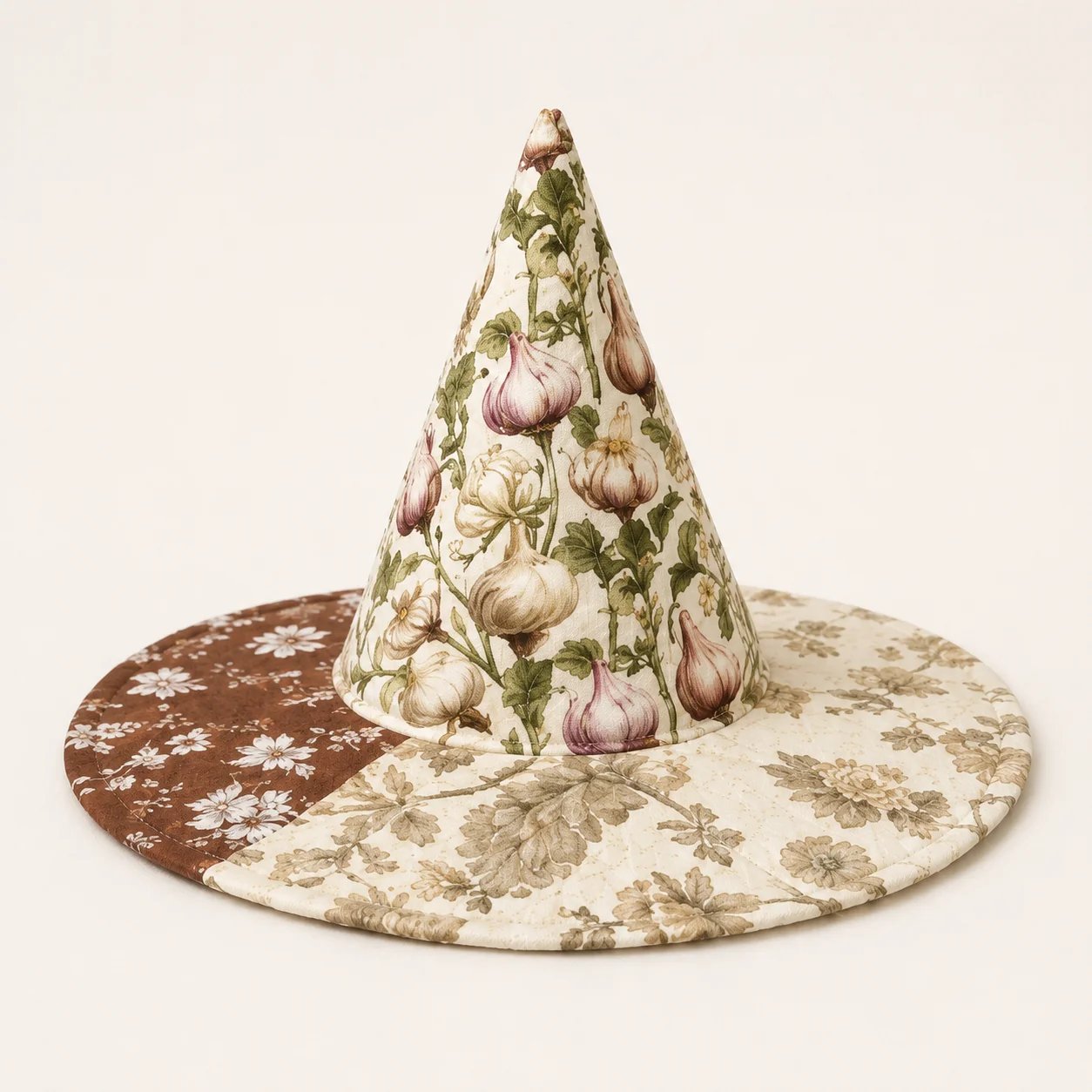 🔥Last Day 49% OFF - 🧙‍♀️ ✨ Quilted Patchwork Witch Hat – Choose Your Magical Pattern