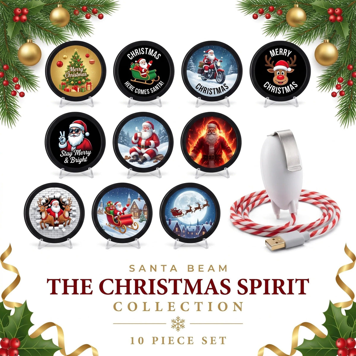 🎅 Car Window Projector