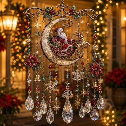 🎄🎐Handmade Christmas Stained Acrylic Window Hanging