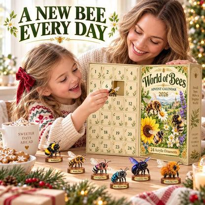🐝 World of Bees 2026 Advent Calendar | 24 Unique Pollinator Keepsakes 🌿