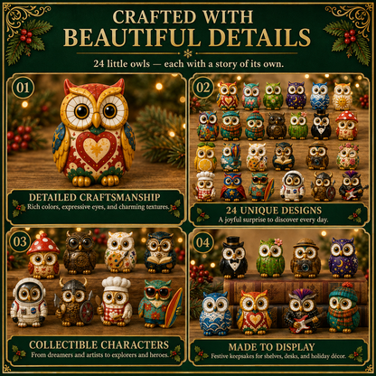 🦉🎁Whimsical Owls Advent Calendar 2026