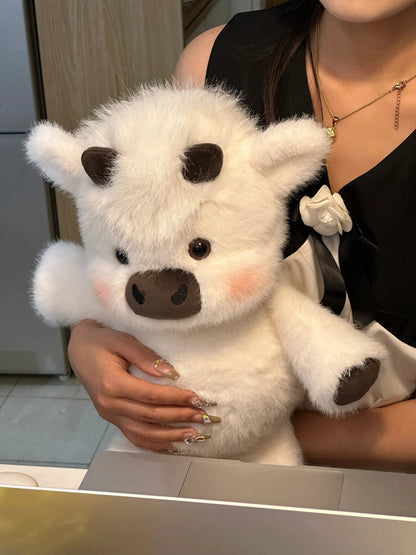 🐂🐮 Running Scottish Highland Cow Stuffed Animal