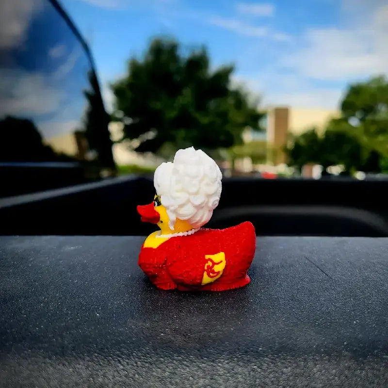 Dolly Duck – 3D Printed Collectible, Cute Desk & Car Decor