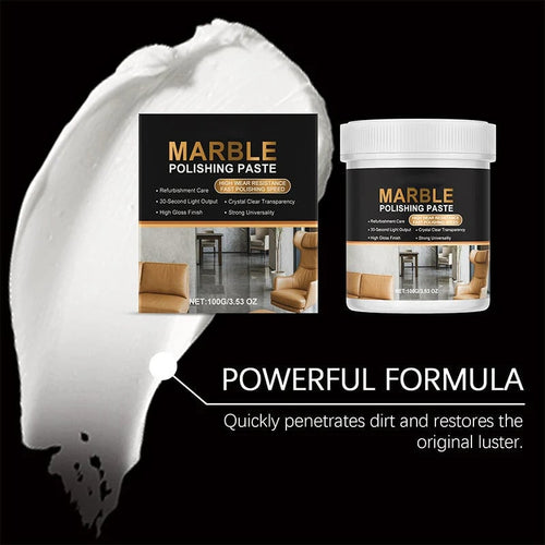 🥳 2026 Best-Seller 🥳💞 Over 50,000 sold! ✨🪨Marble Polishing Paste—Removes scratches and etching marks, restoring the natural luster. The protective layer repels water and fingerprints. Professional-grade restoration that saves you a fortune!
