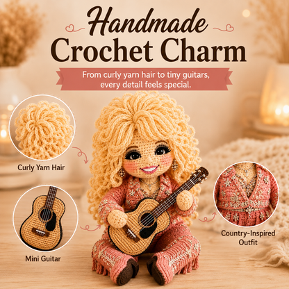 🎵 Country Music Lover’s Comfort Doll