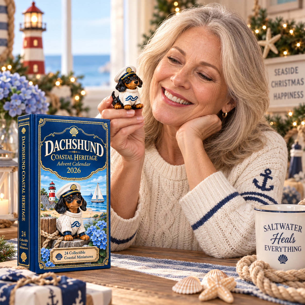 24 Days by the Sea — Dachshund Coastal Heritage Advent Calendar 2026
