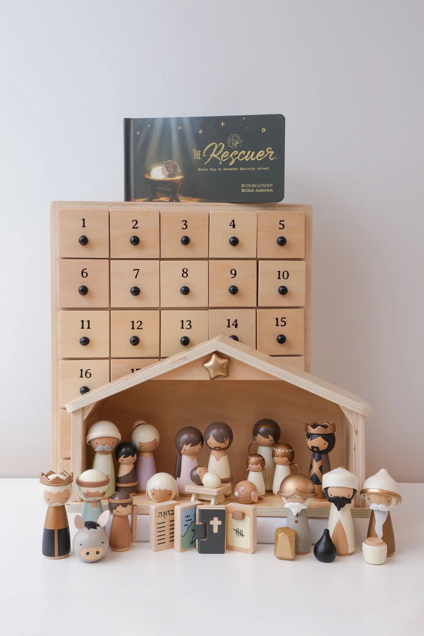 Nativity Advent Calendar 2026 – Christmas Countdown with Nativity Figures