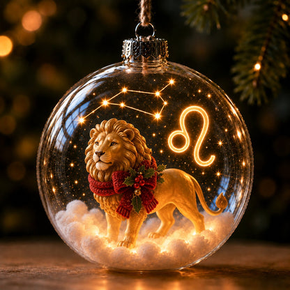 ✨ Lighted Zodiac Christmas Ornament