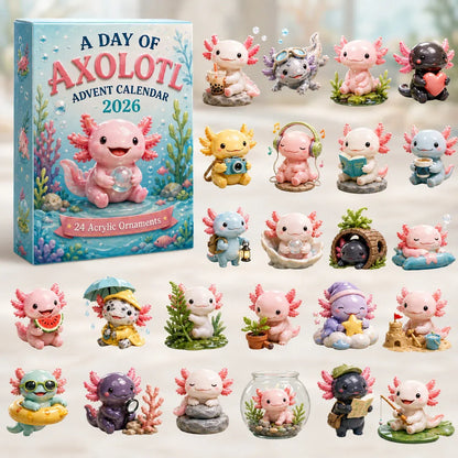 🎄CHRISTMAS KICKOFF 49% OFF - A Day Of Axolotl Advent Calendar 2026