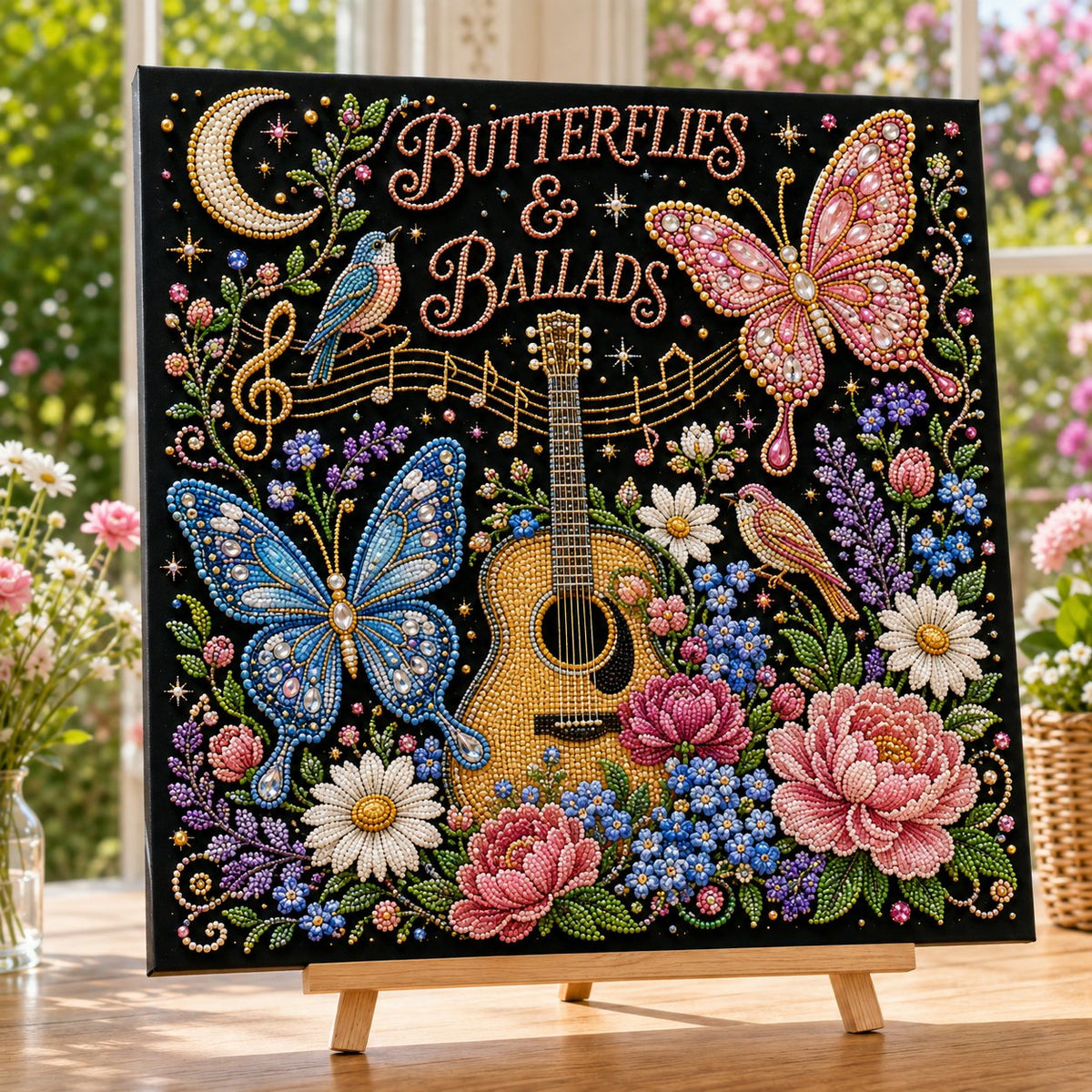 🎁🎤 Premium 3D Pearl Dolly Country Music Tribute Art Kit 💎✨