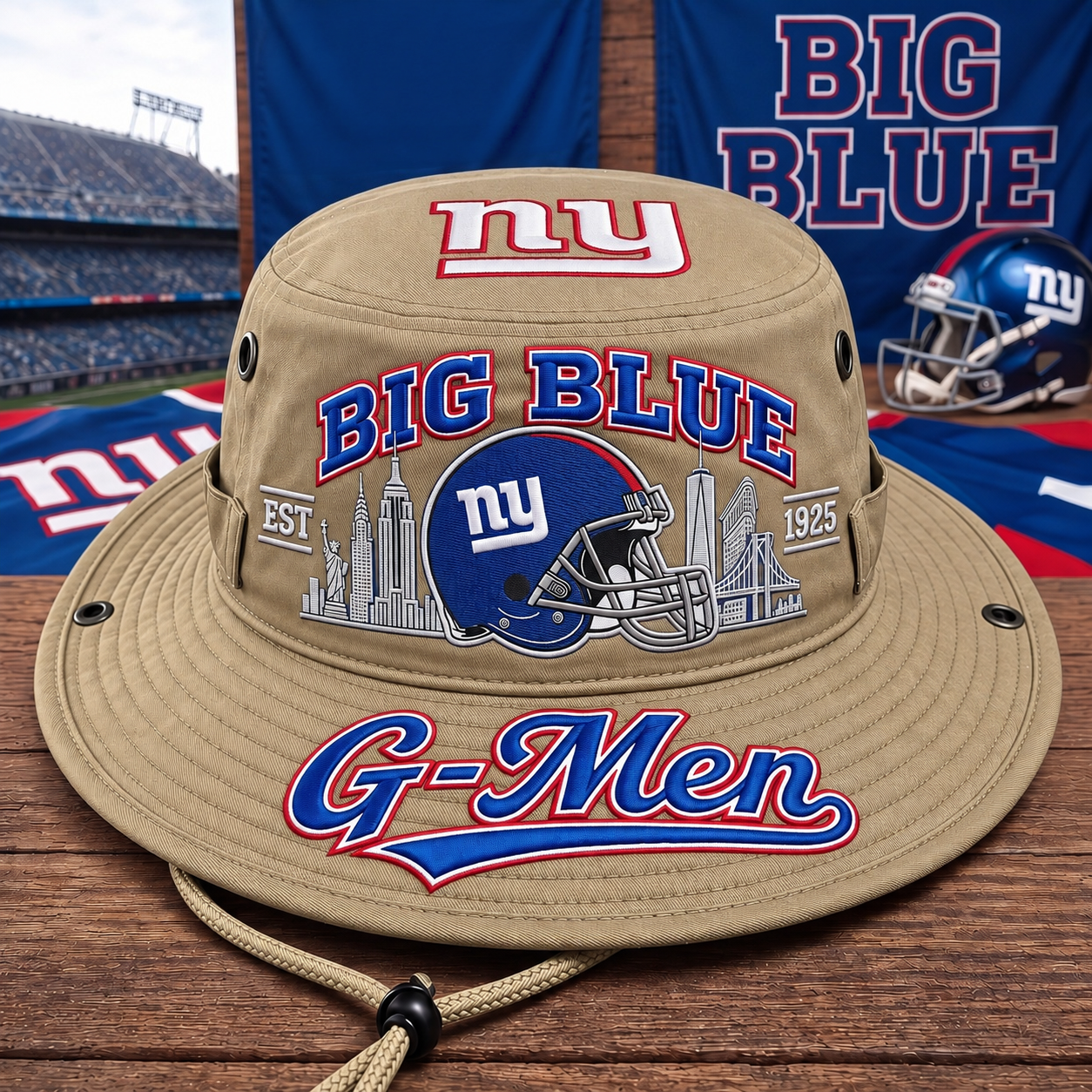 🇺🇸 Last Day Promo: 49% OFF🏈Big Blue Boonie Hat