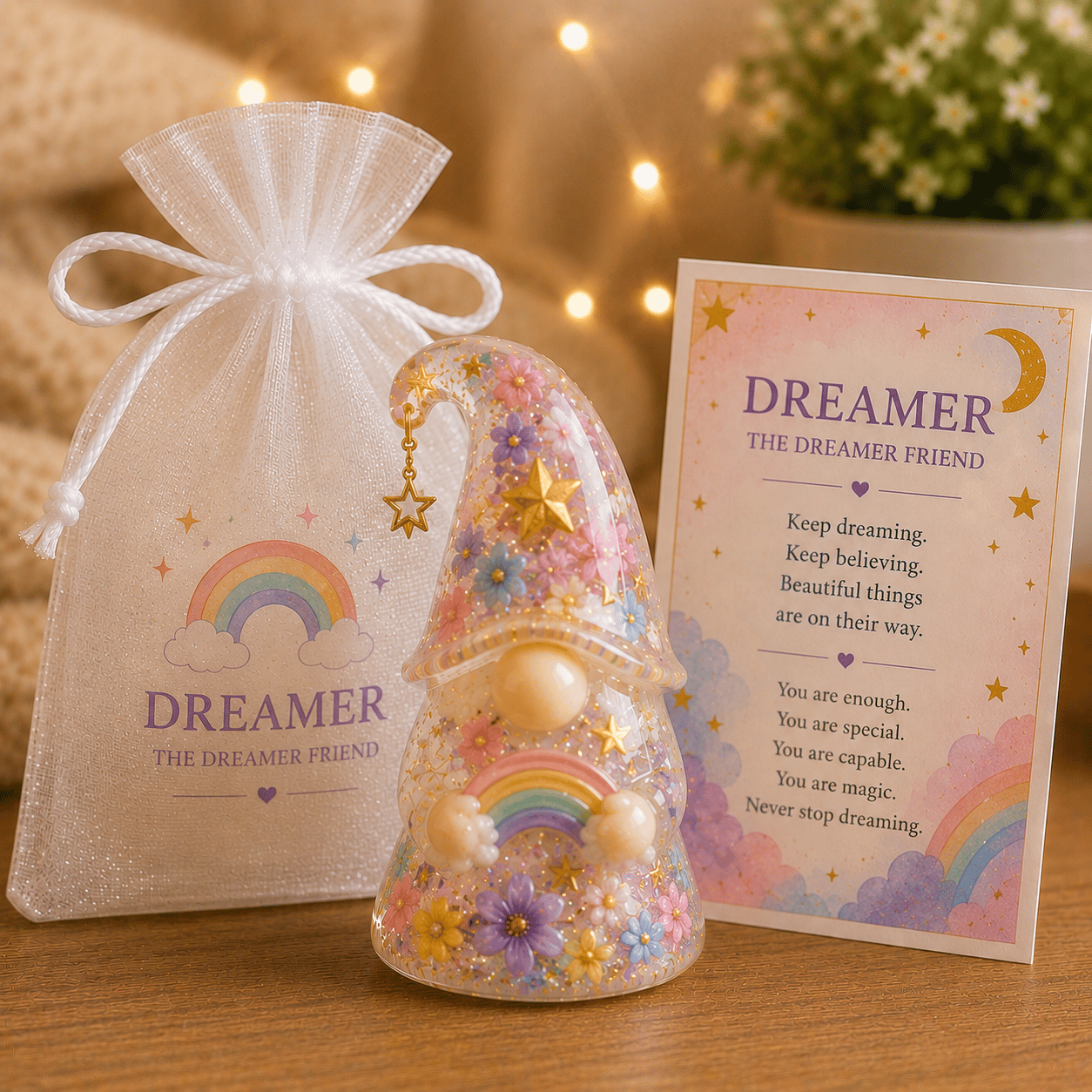 Emotional Support Gnome Gift Set