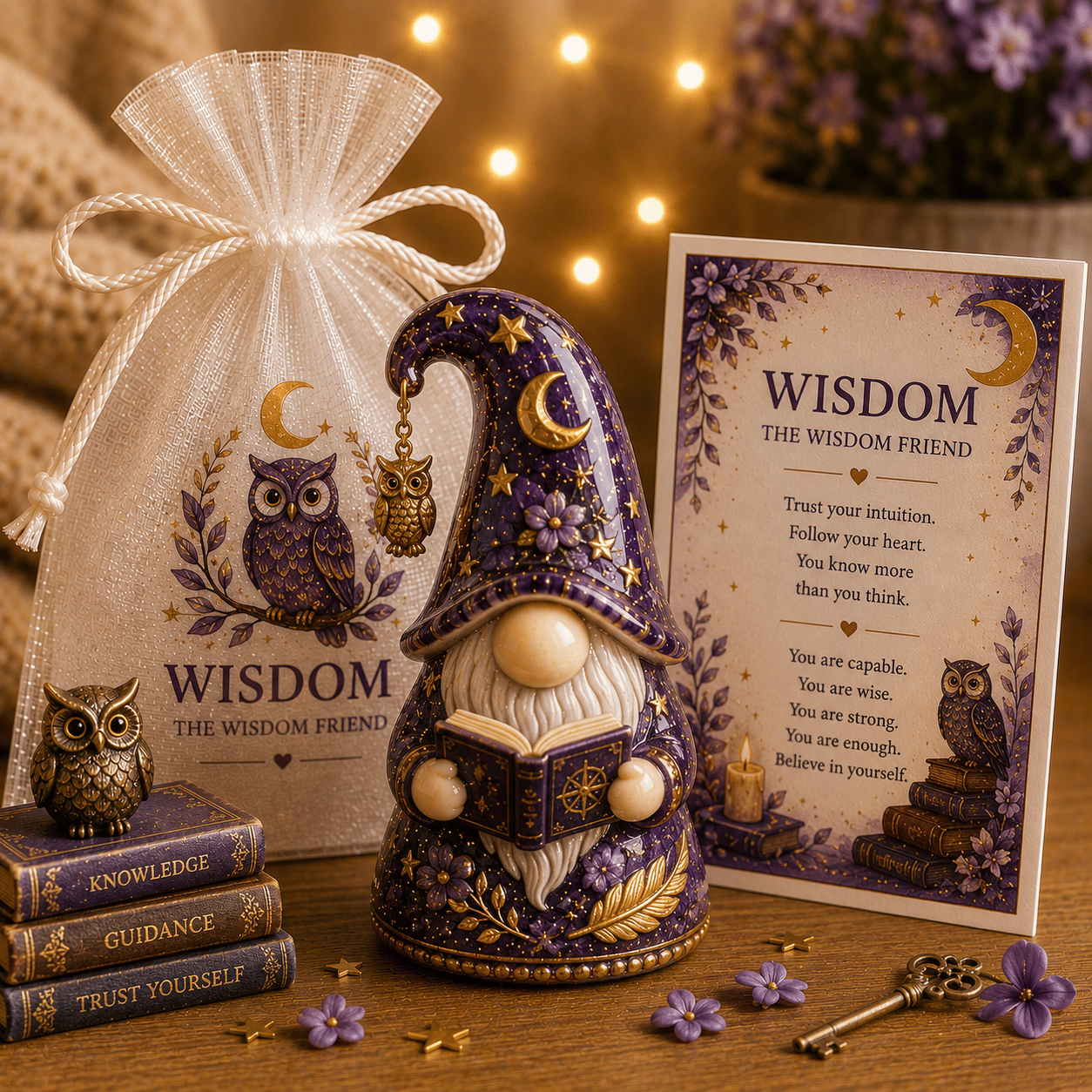 Emotional Support Gnome Gift Set