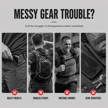 🎒⚡ Tactical Chest Pack – Quick-Access Storage, Secure Fit & Hands-Free Freedom