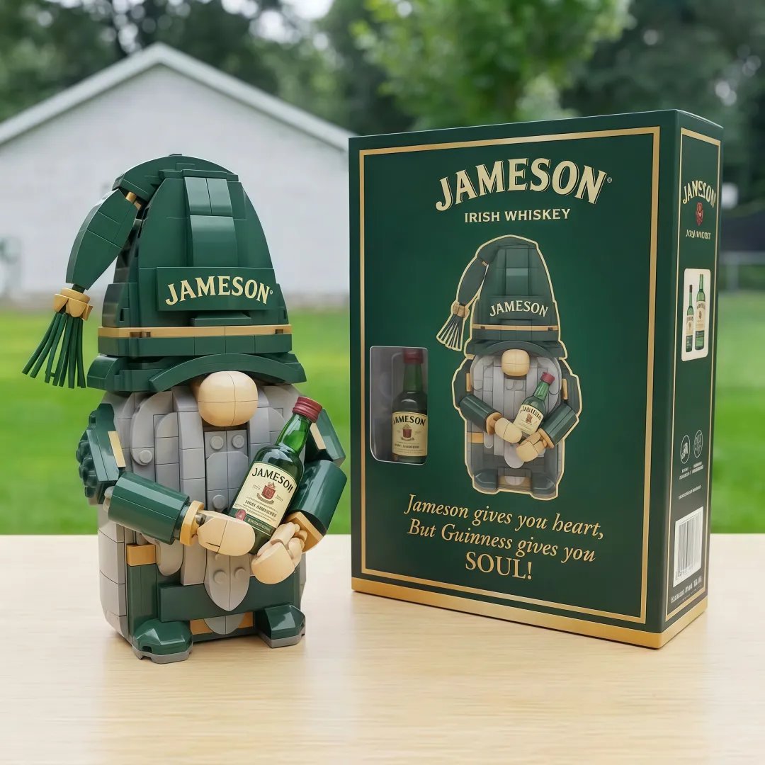 Whiskey Gnome Building Brick Set