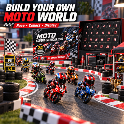 🏍️2026 MOTO Racing Advent Calendar – 24 Days of Motorcycle Racing Surprises