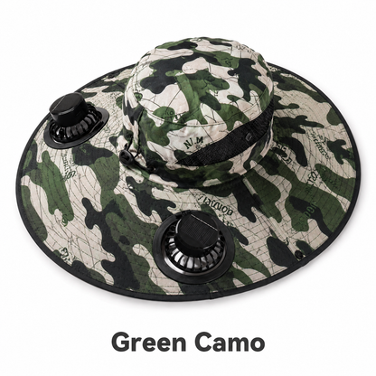 🔥HOT SALE 50% OFF🌞 Solar-Powered Cooling Hat | Stay Cool Outdoors, No Batteries Needed