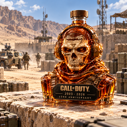 Call of Duty Ghost 23rd Anniversary Commemorative Whiskey Decanter