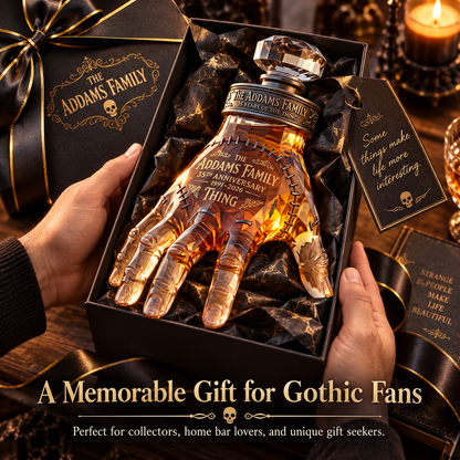 The Addams Family 35th Anniversary 'Thing' Whiskey Decanter