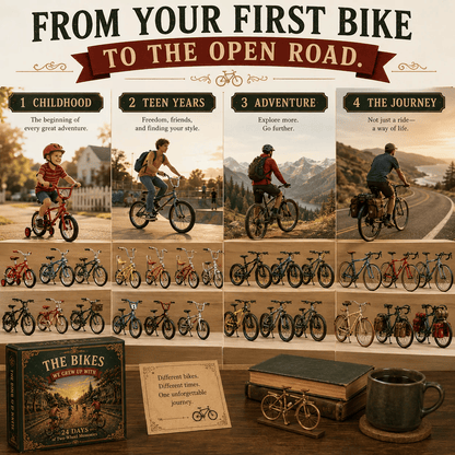 🚲🎄 24 Days of Vintage Rides – Retro Bicycle Christmas Collector Countdown