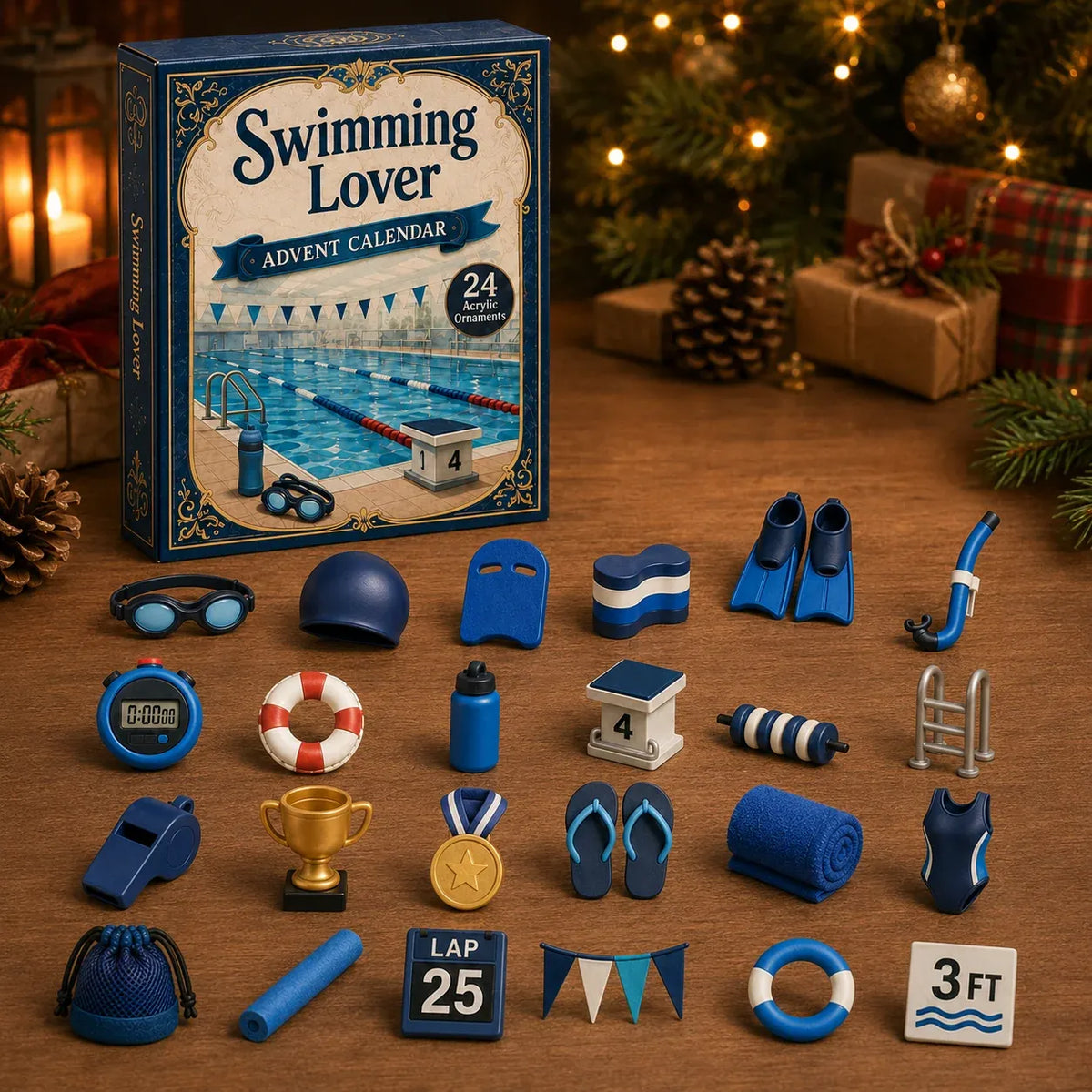 🏊💦 24 Days of Poolside Cheer – Swimming Christmas Collector Countdown