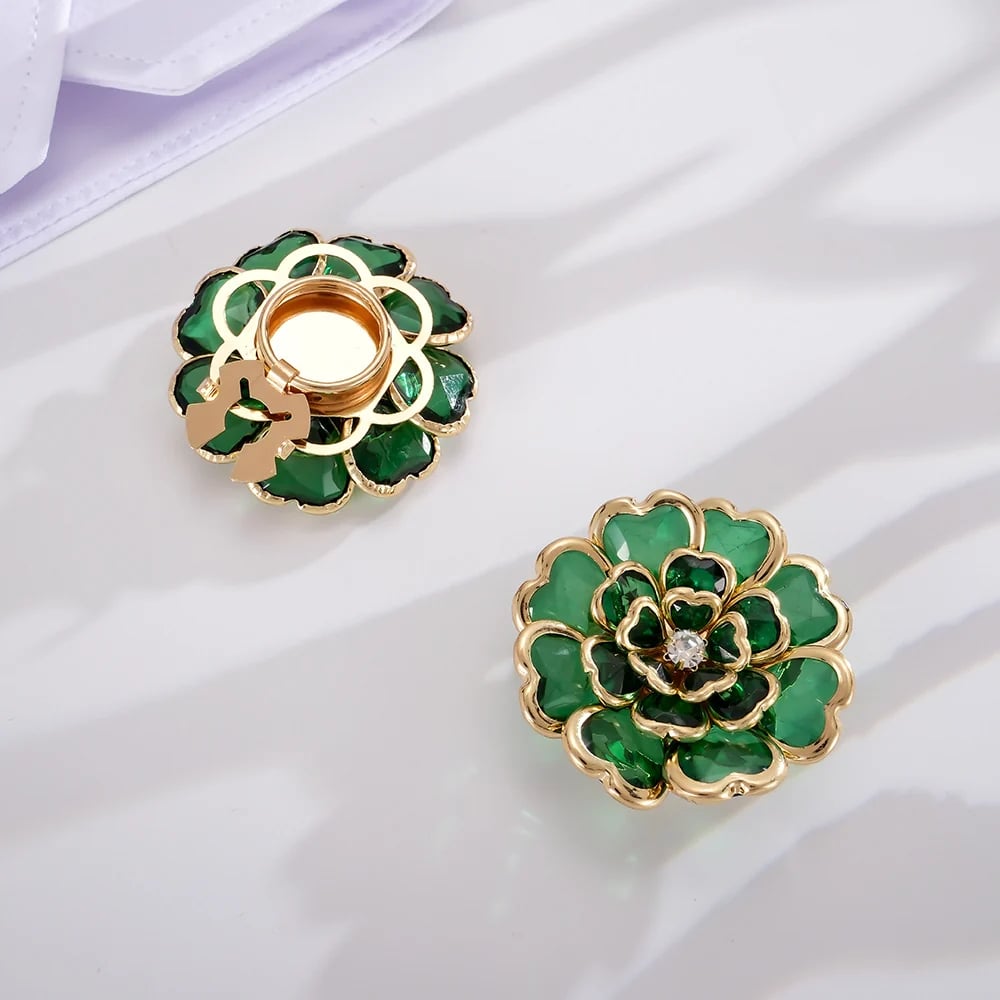 🎉🌸 Flower Button Covers – Instant No-Sew Shirt & Blouse Upgrade