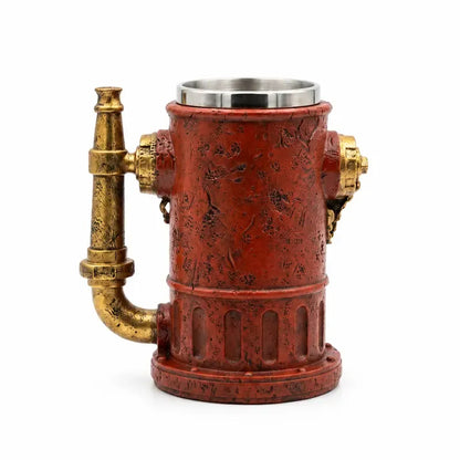 🚒 Vintage Fire Hydrant Coffee Mug – Unique Industrial Style Drinkware! ☕🔥